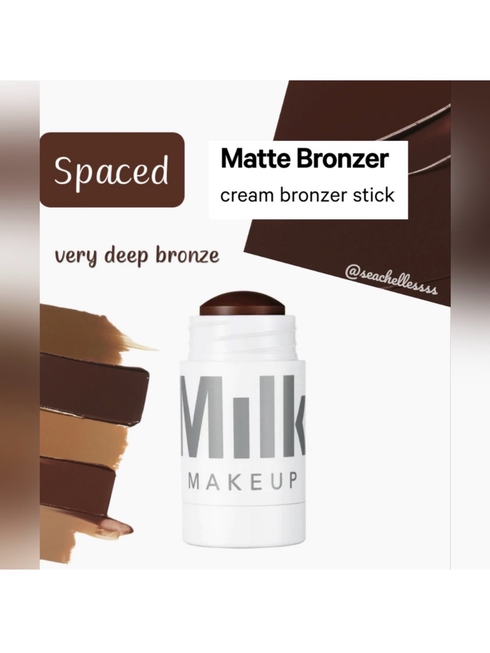 Spaced | Multi-Use Cream Bronzer Stick | Milk Makeup | Brand New in Box